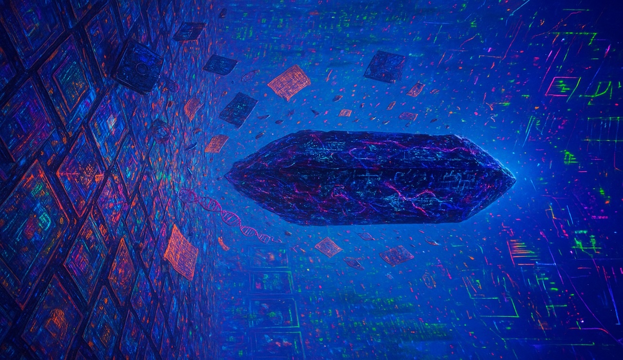 Visual of .InfO OverLoaD – abstract sonic architecture